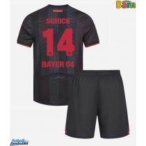 Bayer Leverkusen Patrik Schick #14 Hjemmedraktsett Barn 2025-26 Kortermet (+ Korte bukser)